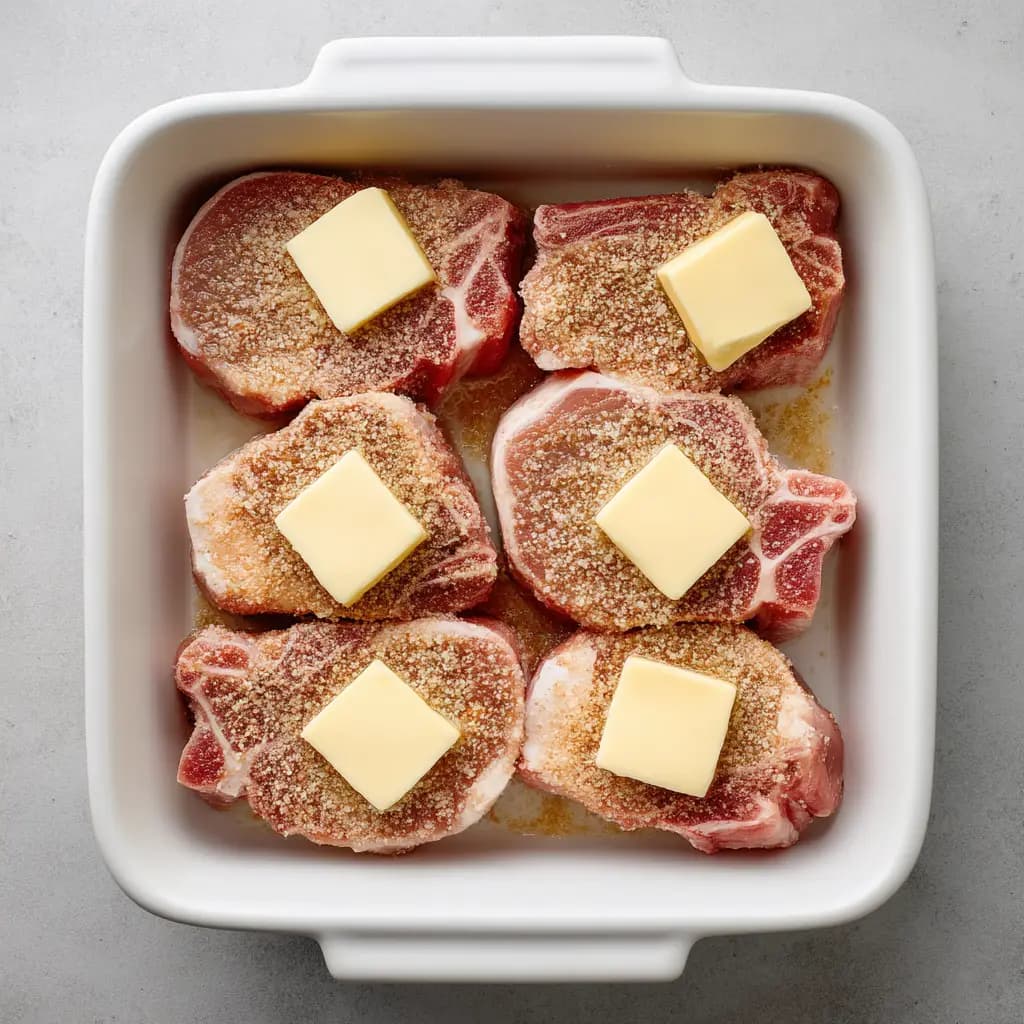 Brown Sugar Pork Chops With Garlic Soy Glaze