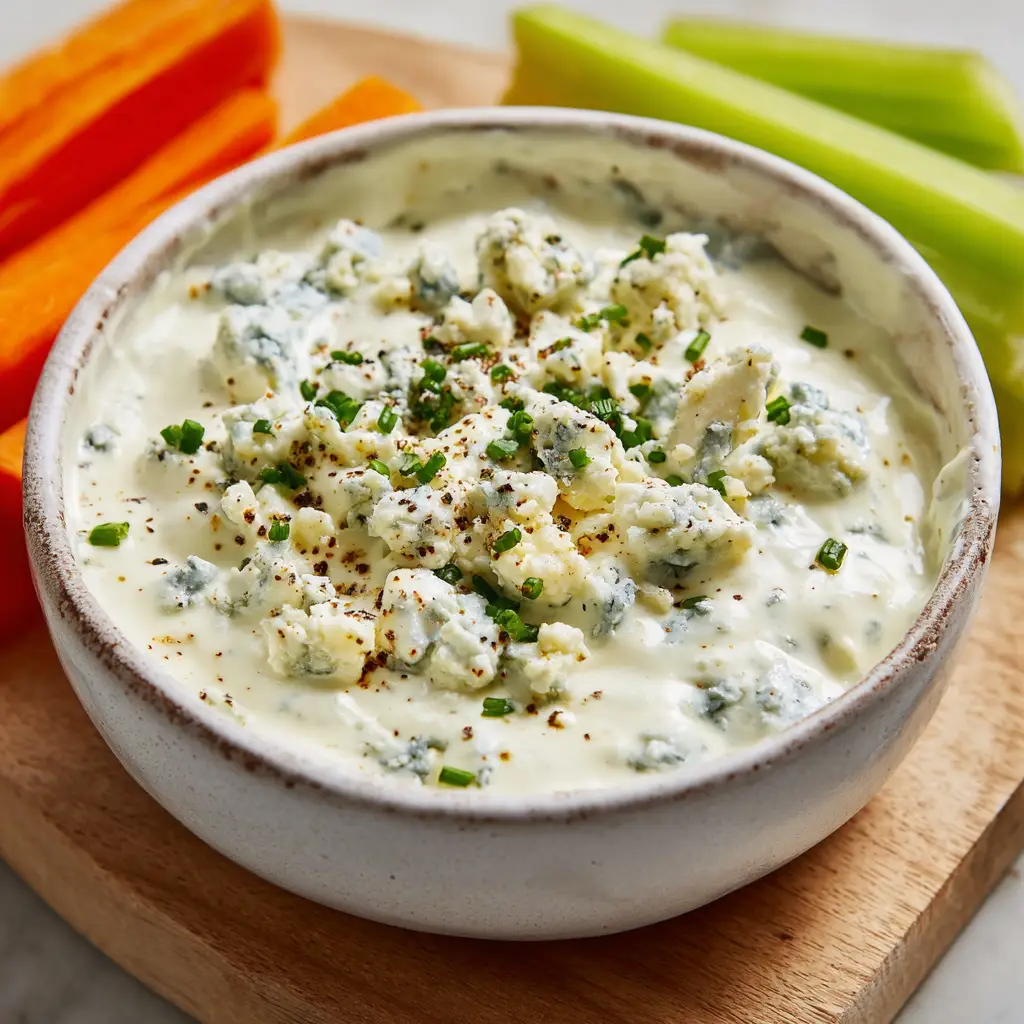 Thick and Creamy Homemade Blue Cheese Dressing
